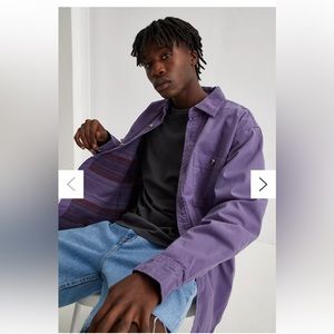 BDG Blanket Lined Shirt Jacket (Sz. L)